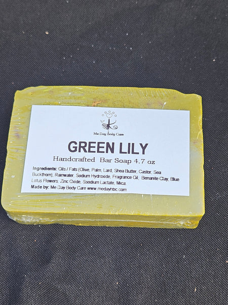 Green Lily Bar Soap