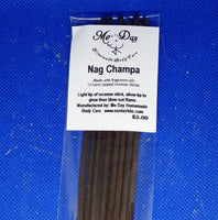 Nag Champa - 12 Hand Dipped Incense Sticks